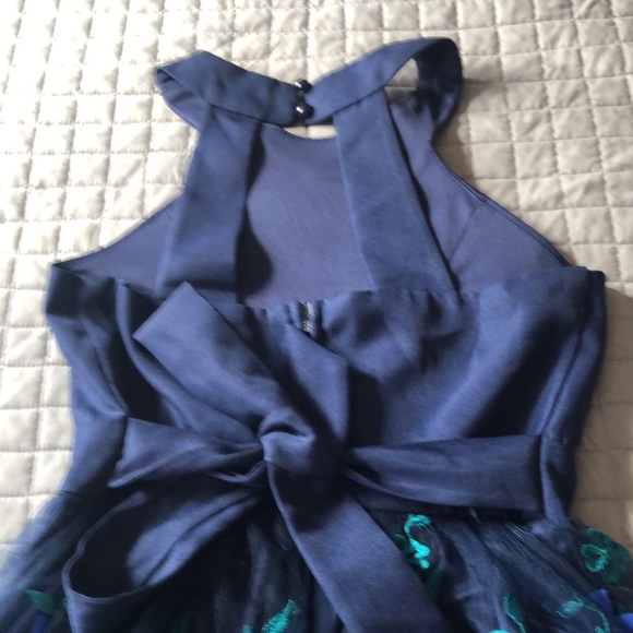 💙 EUC -HOLIDAY Speechless Embellished Dress - Picture 6 of 12